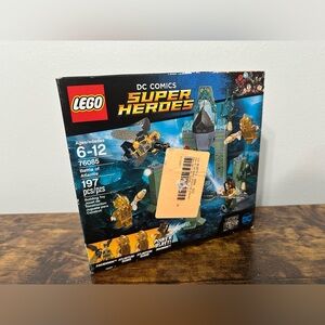 Lego 76085 Battle of Atlantis Unopened Box Aquaman Justice League